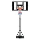 VEVOR pārvietojams basketbola statīvs ar augstuma regulēšanu 1,35–3,05 m, basketbola groza sistēma ar iebūvētiem riteņiem bērniem, pusaudžiem un pieaugušajiem piebraucamajiem ceļiem un baseina zonām - ZEMLETES.LV