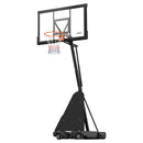 VEVOR pārvietojams basketbola statīvs ar regulējamu augstumu līdz 3,05 m, āra basketbola grozs ar 1270 mm PC vairogu bērniem un pieaugušajiem lietošanai telpās un ārā - ZEMLETES.LV