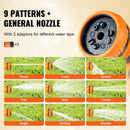 Automātiskā atsperu šļūtenes spole -35 m x 12,7 mm, 180° pagriežama, sienas montāža, ar automātisko ievilkšanas sistēmu un regulējamu apturēšanas mehānismu