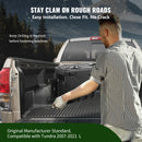 VEVOR kravas kastes uzglabāšanas kaste, slēdzama, ūdensizturīga ABS ritenim virs kastes stiprināma instrumentu kaste, 20 l, ar kombinācijas piekaramo slēdzeni, piemērota Toyota Tundra 2007-2021, vadītāja puse, melna