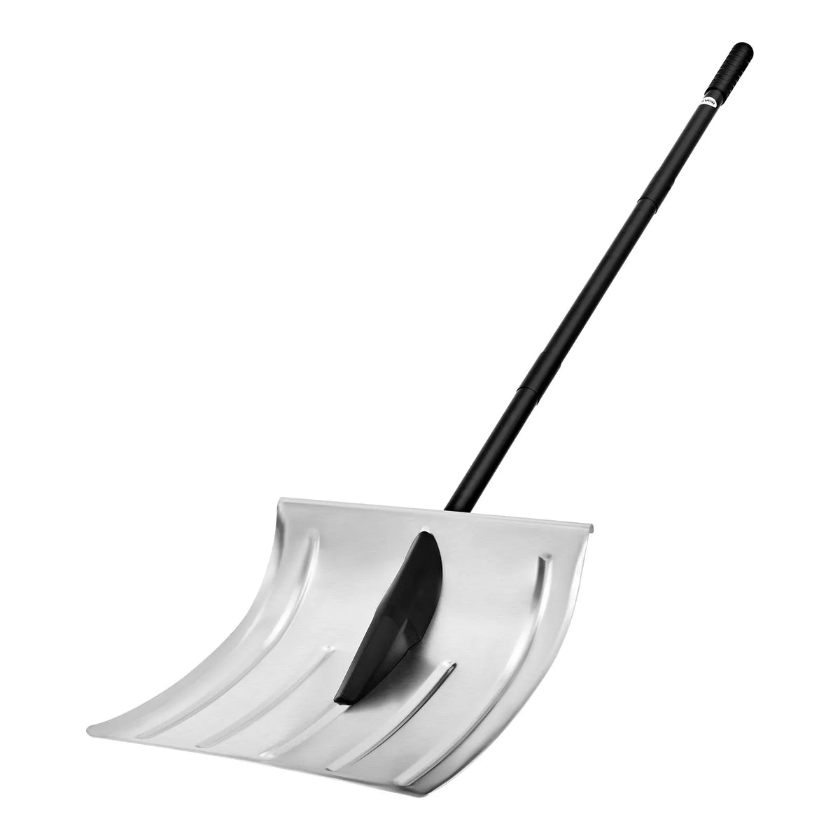 VEVOR Snow Shovel for Pathways, 40 cm Wide Aluminium Shovel with Non-Slip Handle, Large Capacity Lightweight Foldable Snow Clearing Tool for Garden, Car and Outdoor Work