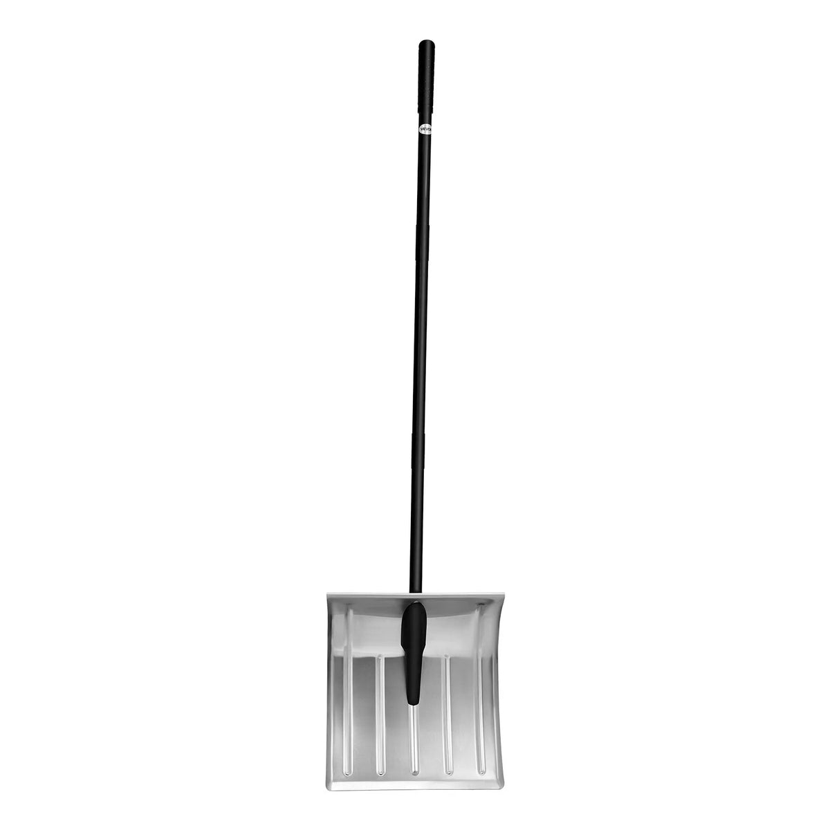 VEVOR Snow Shovel for Pathways, 40 cm Wide Aluminium Shovel with Non-Slip Handle, Large Capacity Lightweight Foldable Snow Clearing Tool for Garden, Car and Outdoor Work