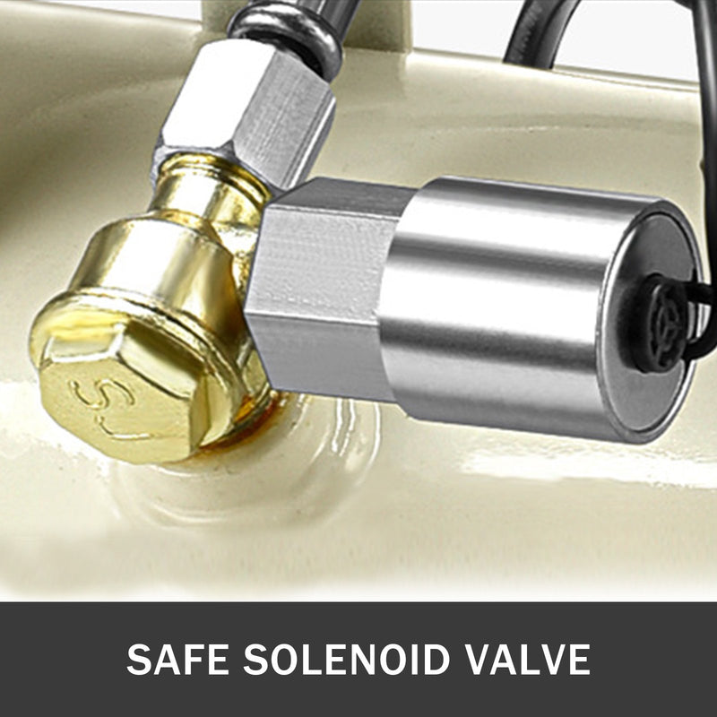 VEVOR vertikālais gaisa kompresors 30 L, īpaši kluss, bez eļļļas, 850 W, zema trokšņa līmeņa