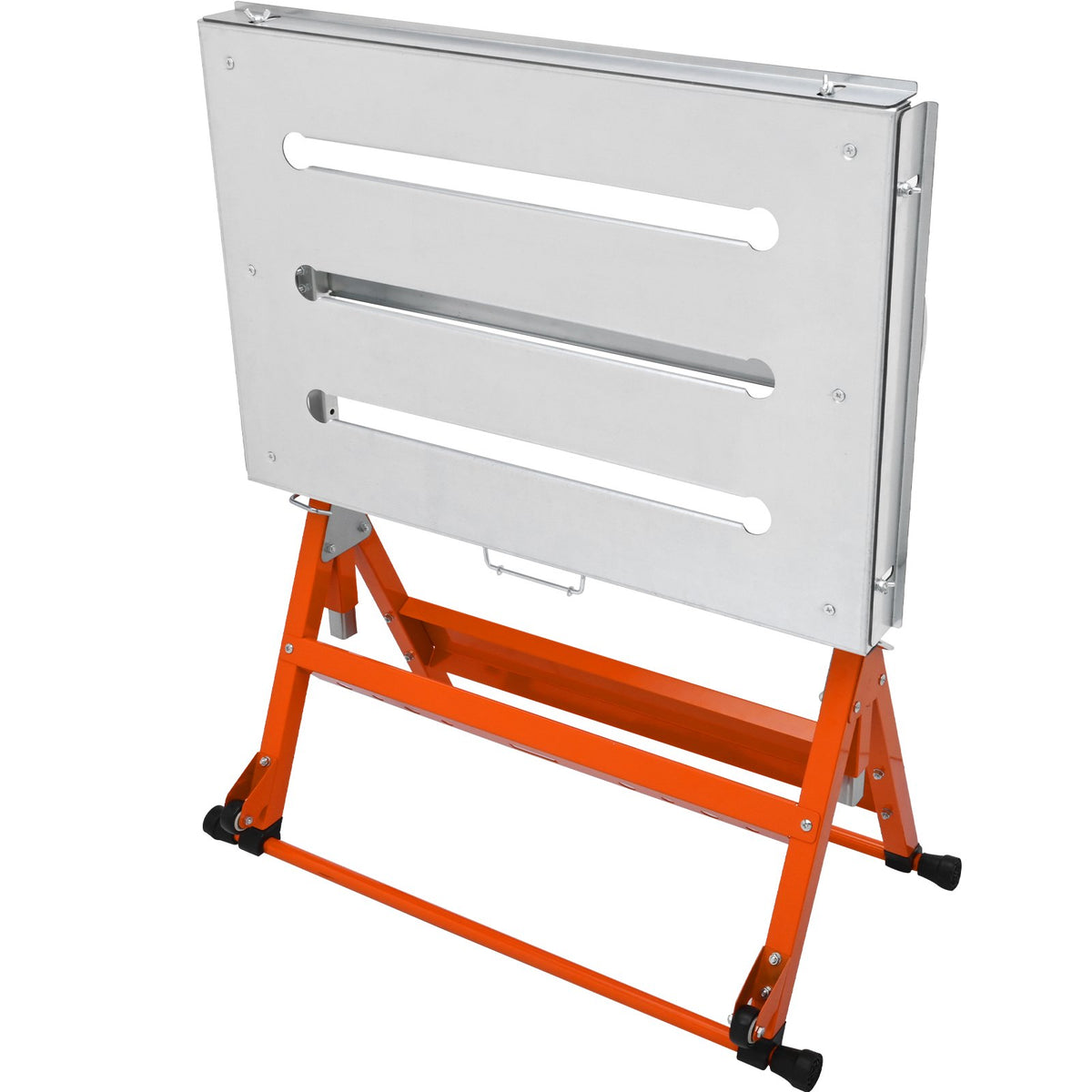 VEVOR Folding Welding Table 76 × 51 cm, 181 kg, on Wheels, 3 Angles, Adjustable Height