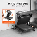 VEVOR 40 collu Salokāmais "Z" Garāžas Mehāniķa Ratiņkrēsls / Sols - 204 kg Ietilpība