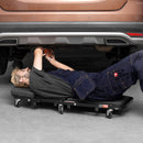 VEVOR 40 collu Salokāmais "Z" Garāžas Mehāniķa Ratiņkrēsls / Sols - 204 kg Ietilpība