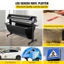 VEVOR vinüülilõikeplotter 1350 mm aluse, LED-ekraani ja optilise anduriga, SignCut, Mac ja Windows