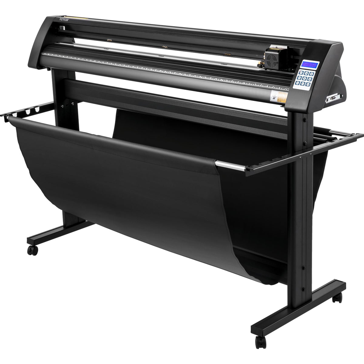 VEVOR vinüülilõikeplotter 1350 mm aluse, LED-ekraani ja optilise anduriga, SignCut, Mac ja Windows