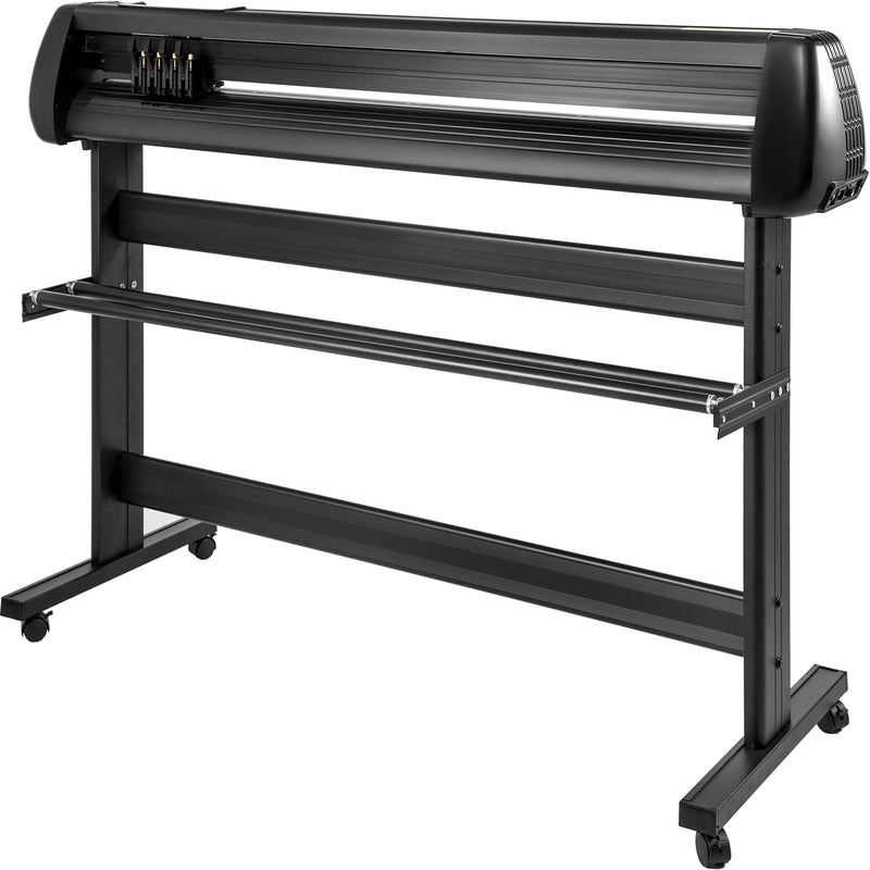 VEVOR 135 cm Vinila Griešanas Ploteris ar Statīvu, Regulējams Spiediens un Ātrums, Piemērots Uzrakstu un Zīmju Izgatavošanai