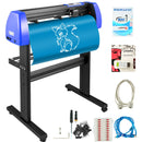 VEVOR Vinila griezējs 870 mm ar maksimālo papīra padevi 870 mm, Vinila plotteris ar izturīgu grīdas statīvu, regulējams spēks un ātrums zīmju izgatavošanai