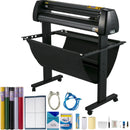VEVOR manuāls vinila griešanas ploteris, papīra padeves platums 870 mm, SignMaster programmatūra, regulējams griešanas spiediens 10–500 g un griešanas ātrums līdz 800 mm/s, uzlīmju un uzrakstu izgatavošanai - ZEMLETES.LV