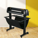 VEVOR manuāls vinila griešanas ploteris, papīra padeves platums 870 mm, SignMaster programmatūra, regulējams griešanas spiediens 10–500 g un griešanas ātrums līdz 800 mm/s, uzlīmju un uzrakstu izgatavošanai - ZEMLETES.LV