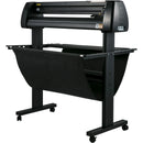 VEVOR manuāls vinila griešanas ploteris, papīra padeves platums 870 mm, SignMaster programmatūra, regulējams griešanas spiediens 10–500 g un griešanas ātrums līdz 800 mm/s, uzlīmju un uzrakstu izgatavošanai - ZEMLETES.LV