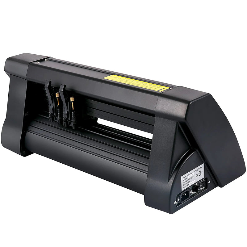 VEVOR vinila griešanas ploteris 375 mm ar LED ekrānu un optisko sensoru precīzai vadībai, pusautomātisks ploteris saderīgs ar SignMaster programmatūru Windows sistēmai dizaina izstrādei - ZEMLETES.LV