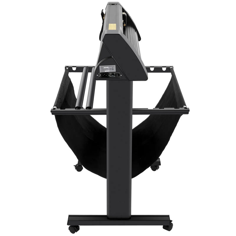 VEVOR vinila griešanas ploteris 870 mm ar LED ekrānu, pusautomātisku optisko sensoru precīzai vadībai, saderīgs ar SignMaster programmatūru Windows sistēmai, komplektā statīvs - ZEMLETES.LV