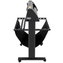 VEVOR vinila ploteris 1350 mm ar LED ekrānu, pusautomātisku optisko sensoru, saderīgs ar SignMaster programmatūru Windows sistēmai, ar statīvu