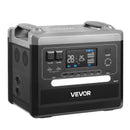 VEVOR portatīvā elektrostacija 2400 W, 2160 Wh, saules ģenerators ar 10 izejām un regulējamu ieejas jaudu, paplašināms LiFePO4 akumulatora rezerves barošanas risinājums mājai, kempingam un kemperiem (saules panelis nav iekļauts)