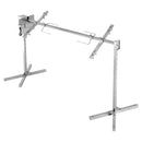 VEVOR elektriskais rotācijas grils AC 220–240 V ar 8 augstuma līmeņiem, 38 W motoru, nerūsējošā tērauda konstrukciju un maksimālo slodzi 60 kg, automātisks BBQ grila komplekts pasākumiem