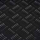 VEVOR smagās slodzes alumīnija kravas automašīnas instrumentu kaste, 1219,2×495,3×444,5 mm rievota uzglabāšanas kaste ar sānu rokturi un slēdzeni ar atslēgām, melna, piemērota piekabēm un pikapiem