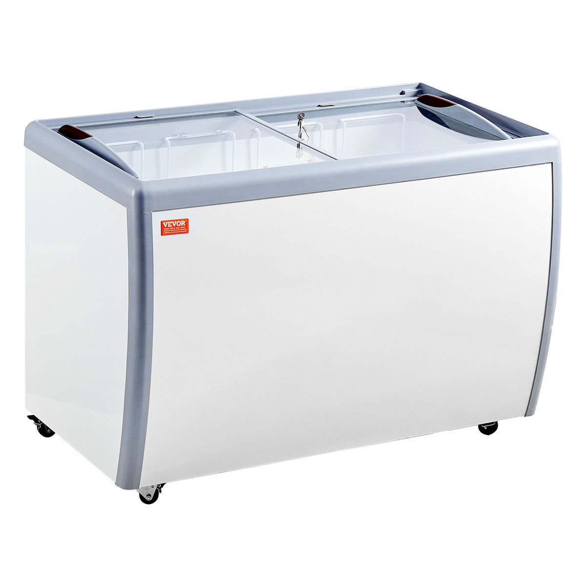 VEVOR Gelato Ice Cream Display Cabinet 370 l, Commercial