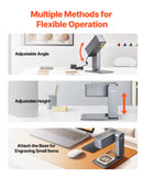 VEVOR portatīvā lāzergravēšanas iekārta – 600 mm/s, 5 W, augsta ātruma rokas gravieris