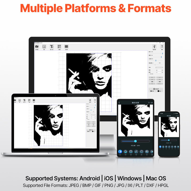 VEVOR portatīvā lāzergravēšanas iekārta – 600 mm/s, 5 W, augsta ātruma rokas gravieris