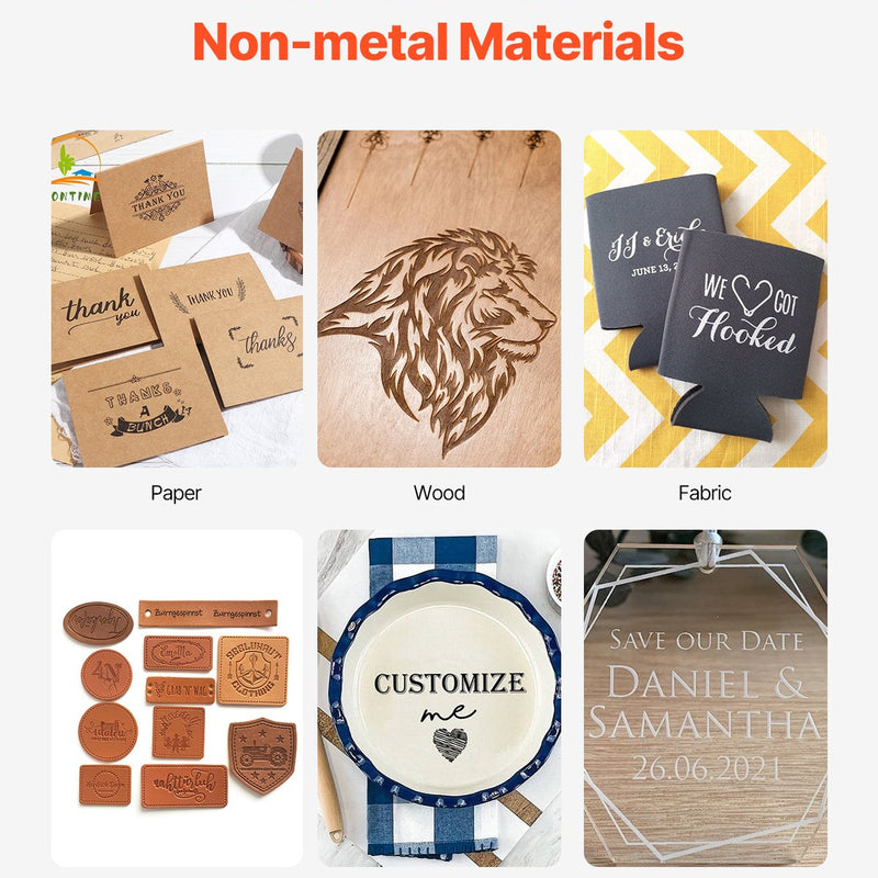 VEVOR portatīvā lāzergravēšanas iekārta – 600 mm/s, 5 W, augsta ātruma rokas gravieris