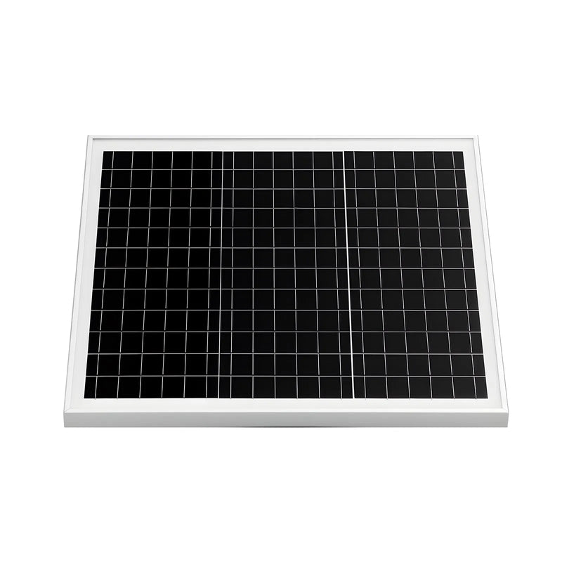 VEVOR 20 W 12 V saules paneļa akumulatora lādētājs ar iebūvētu kontrolieri un staba stiprinājuma kronšteinu, IP65 ūdensizturīgu konstrukciju, piemērots vārtiem, žogiem, saimniecībām un zālieniem (der stabiem ar diametru 40-68 mm)