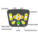 VEVOR profesionāls pašnivelējošs lāzera nivelieris ar zaļo staru, automātiska rotācija, komplekts ar uztvērēju, tālvadības pulti un transportēšanas koferi