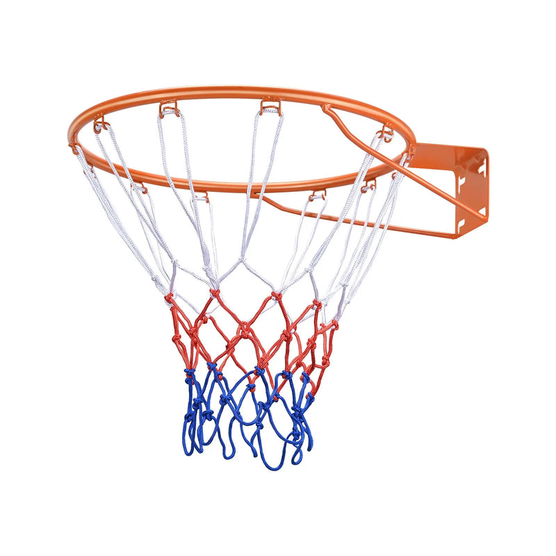 VEVOR basketbola stīpa, pie sienas vai durvīm montējams basketbola grozs, izturīga Q235 tērauda elastīgā stīpa ar tīklu, standarta 45,7 cm iekštelpu un āra piekaramais basketbola grozs bērniem un pieaugušajiem - ZEMLETES.LV