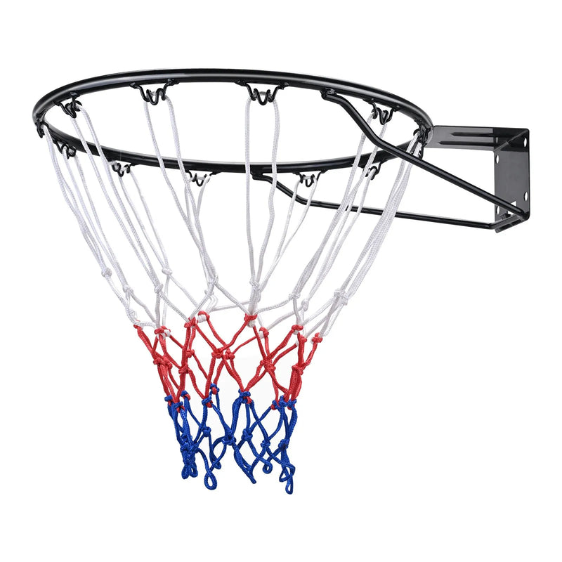 VEVOR basketbola groza stīpa sienas vai durvju montāžai, pastiprināta Q235 tērauda konstrukcija ar dubulto atsperi un tīklu, Ø457 mm standarta grozs lietošanai telpās un ārā, piemērots bērniem un pieaugušajiem - ZEMLETES.LV