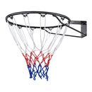 VEVOR basketbola groza stīpa sienas vai durvju montāžai, pastiprināta Q235 tērauda konstrukcija ar dubulto atsperi un tīklu, Ø457 mm standarta grozs lietošanai telpās un ārā, piemērots bērniem un pieaugušajiem - ZEMLETES.LV