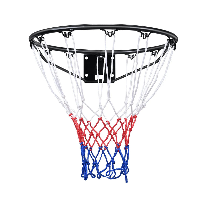 VEVOR basketbola groza stīpa sienas vai durvju montāžai, pastiprināta Q235 tērauda konstrukcija ar dubulto atsperi un tīklu, Ø457 mm standarta grozs lietošanai telpās un ārā, piemērots bērniem un pieaugušajiem - ZEMLETES.LV