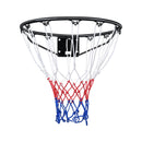 VEVOR basketbola groza stīpa sienas vai durvju montāžai, pastiprināta Q235 tērauda konstrukcija ar dubulto atsperi un tīklu, Ø457 mm standarta grozs lietošanai telpās un ārā, piemērots bērniem un pieaugušajiem - ZEMLETES.LV