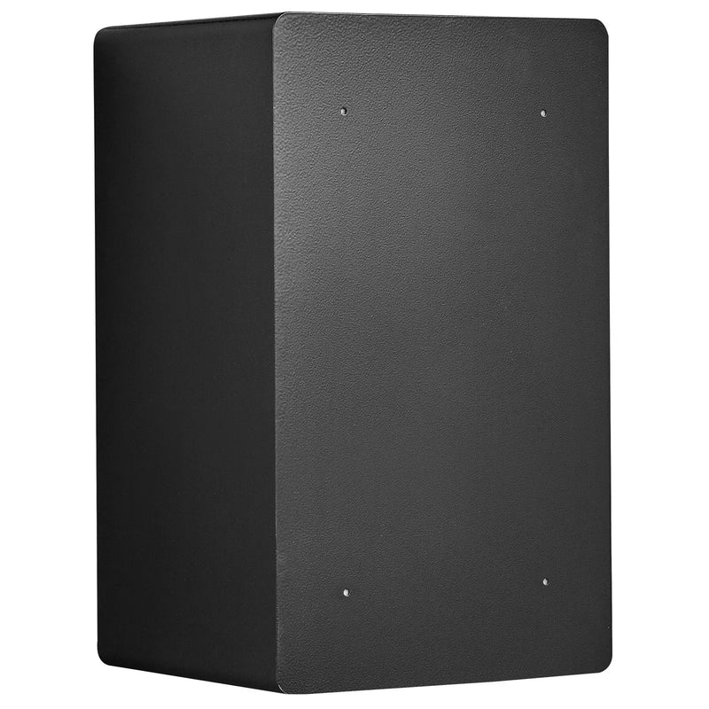 VEVOR divdurvju 4,5 kubikpēdu seifs ar atslēgas un paroles slēdzeni, drošības seifs ar ugunsdrošo somu, atslēgu turētāju, LED apgaismojumu un 2 augstuma regulējamiem un noņemamiem plauktiem naudai, dokumentiem, rotaslietām un vērtīgām lietām, melns