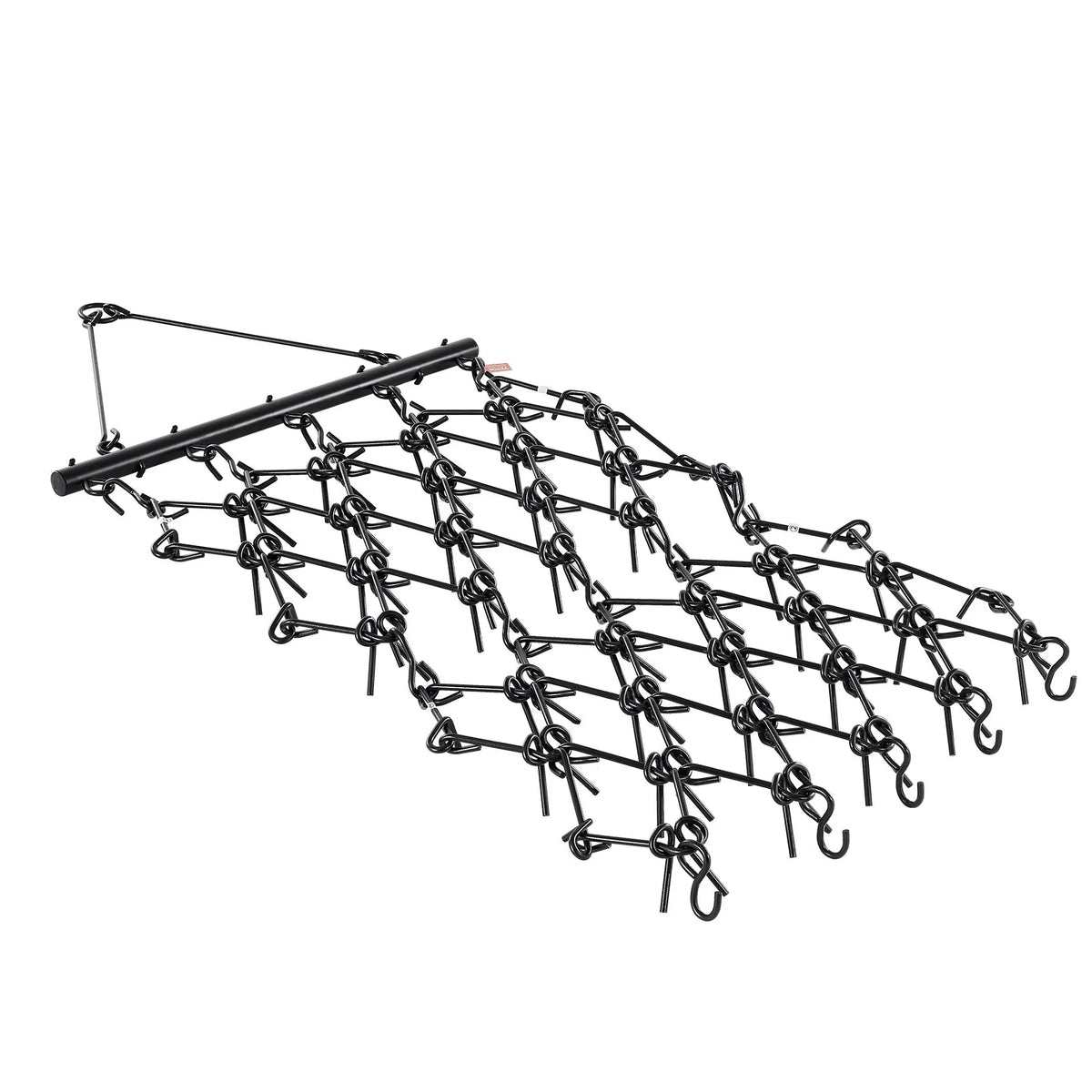 VEVOR ķēžu ecēšas 1220 x 1220 mm, ar 69 asiem zobiem, Q235 tērauds, velkamas ar ATV, UTV un traktoriem, paredzētas augsnes sagatavošanai, sēšanai, teritoriju izlīdzināšanai un grants ceļu kopšanai - ZEMLETES.LV