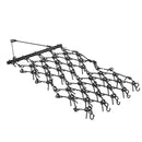 VEVOR ķēžu ecēšas 1220 x 1220 mm, ar 69 asiem zobiem, Q235 tērauds, velkamas ar ATV, UTV un traktoriem, paredzētas augsnes sagatavošanai, sēšanai, teritoriju izlīdzināšanai un grants ceļu kopšanai - ZEMLETES.LV