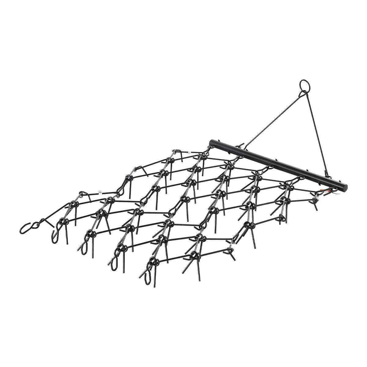 VEVOR ķēžu ecēšas 1220 x 1700 mm, ar 80 asiem zobiem, Q235 tērauds, velkamas ar ATV, UTV un traktoriem, paredzētas augsnes sagatavošanai, sēšanai, teritoriju izlīdzināšanai un grants ceļu kopšanai - ZEMLETES.LV
