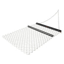 VEVOR ķēžu ecēšas 1220 x 1520 mm, Q235 tērauds, velkamas ar UTV un traktoru, paredzētas teritoriju izlīdzināšanai un augsnes sagatavošanai, piemērotas grants ceļiem, laukiem un dārziem, melnas - ZEMLETES.LV