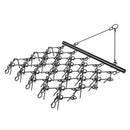 VEVOR ķēžu ecēšas 1520 x 1370 mm, ar 60 asiem zobiem, Q235 tērauds, velkamas ar ATV, UTV un traktoriem, paredzētas augsnes sagatavošanai, sēšanai, teritoriju izlīdzināšanai un grants ceļu kopšanai - ZEMLETES.LV