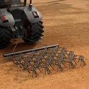 VEVOR ķēžu ecēšas 1520 x 1370 mm, ar 60 asiem zobiem, Q235 tērauds, velkamas ar ATV, UTV un traktoriem, paredzētas augsnes sagatavošanai, sēšanai, teritoriju izlīdzināšanai un grants ceļu kopšanai - ZEMLETES.LV