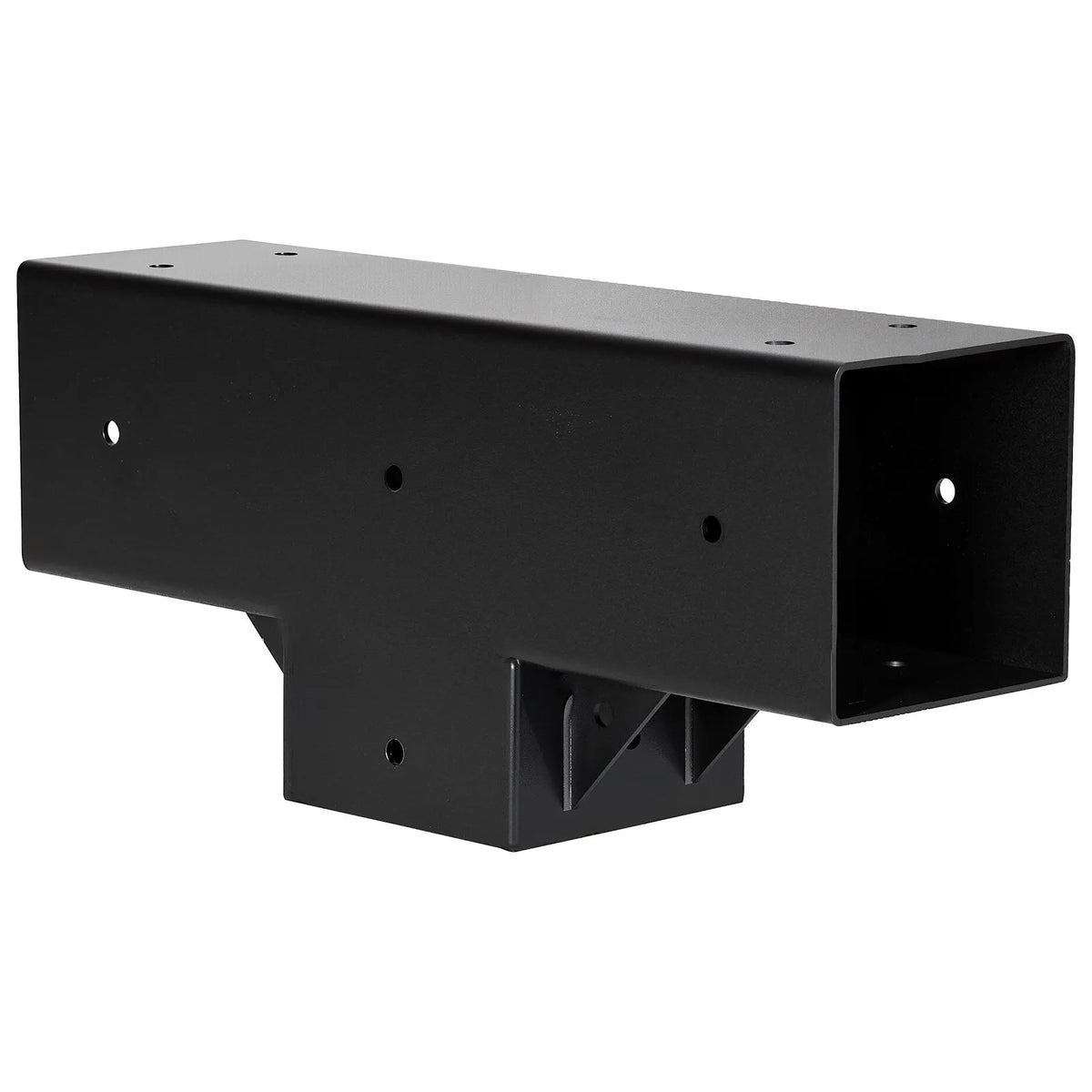 VEVOR pergolas stiprinājumu komplekts 92 × 92 mm koka brusām, T veida 3 virzienu savienojumi ar skrūvēm, pergolām, lapenēm un DIY koka konstrukcijām, 4 gab.9