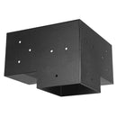 VEVOR pergolas stūra stiprinājumu komplekts 152 × 152 mm, iekšējais izmērs 142 × 142 mm, 3 virzienu lielas slodzes savienojumi koka brusām un stabiem, lapenēm, terases pergolām un koka nojumēm, 4 gab.