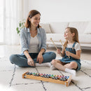 VEVOR 27 toņu glokenspīls/ksilofons ar krāsainiem metāla taustiņiem, profesionāls perkusiju instruments ar 4 vālītēm un pārnēsājamo somu, piemērots iesācējiem un pieaugušajiem