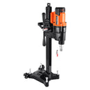 VEVOR dimanta serdes urbjmašīna ar statīvu, urbšanas diametrs 20–254 mm, mitrās un sausās urbšanas iekārta betonam, 2 ātrumi 535 / 920 apgr./min, 2500 W, UNC 1 1/4–7 vītne, ar 10 urbjiem, piemērota betonam, ķieģelim un akmenim