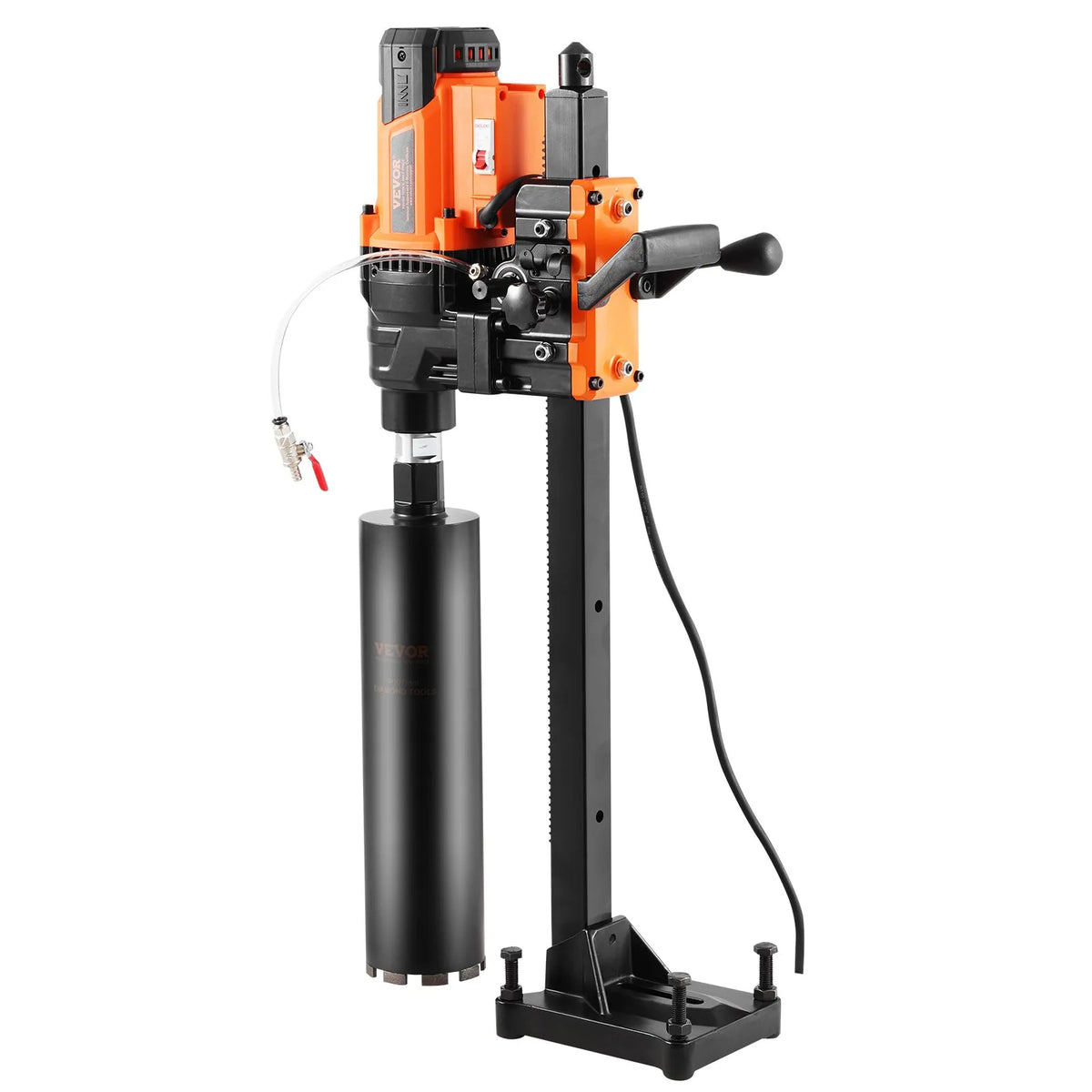 VEVOR Diamond Core Drill 20–249 mm Drilling Diameter, 3200 W, with Stand, Professional Core Drilling Machine