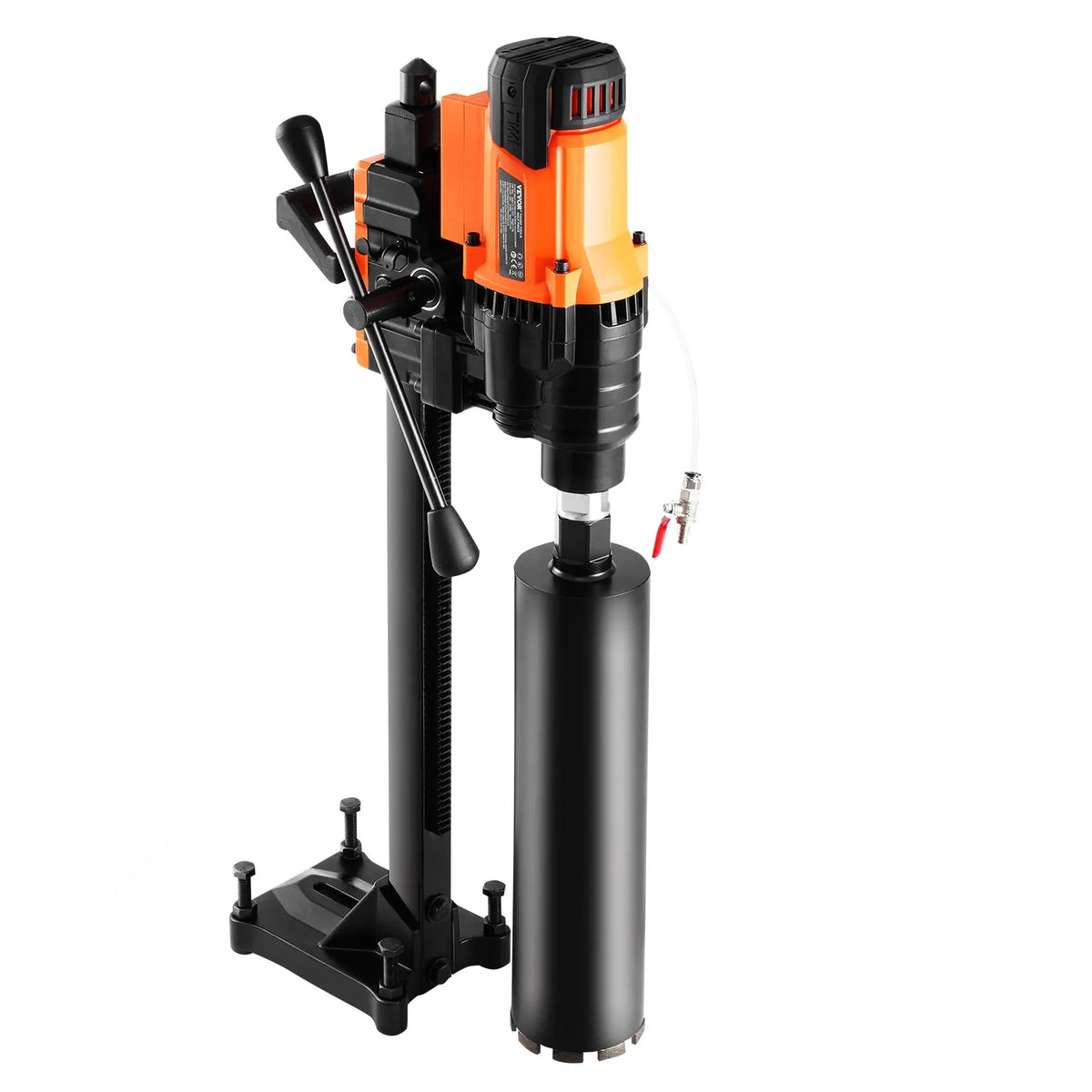 VEVOR Diamond Core Drill 20–249 mm Drilling Diameter, 3200 W, with Stand, Professional Core Drilling Machine
