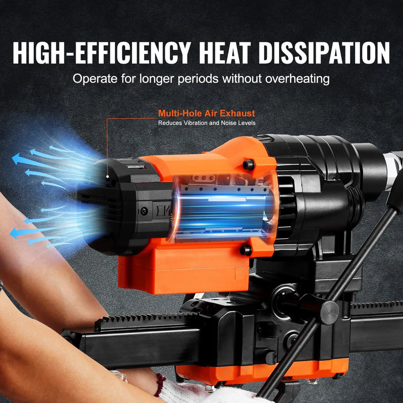 VEVOR dimanta kodolurbjmašīna 20–249 mm urbšanas diametrs, 3200 W, ar statīvu, profesionāla kodolurbšanas iekārta