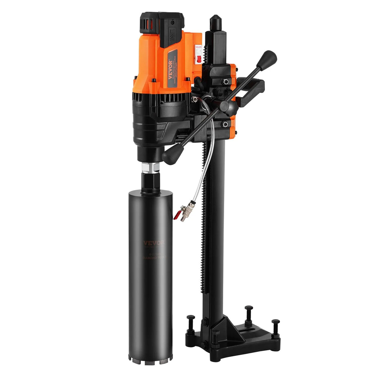 VEVOR Diamond Core Drill 20–249 mm Drilling Diameter, 3200 W, with Stand, Professional Core Drilling Machine