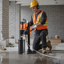 VEVOR dimanta kodolurbšanas iekārta, urbšanas diametrs 20–200 mm, statīvā montējama sausai un mitrai urbšanai betonā, 8 urbji, 850 apgr./min, UNC 1 1/4–7 vītne, 3000 W